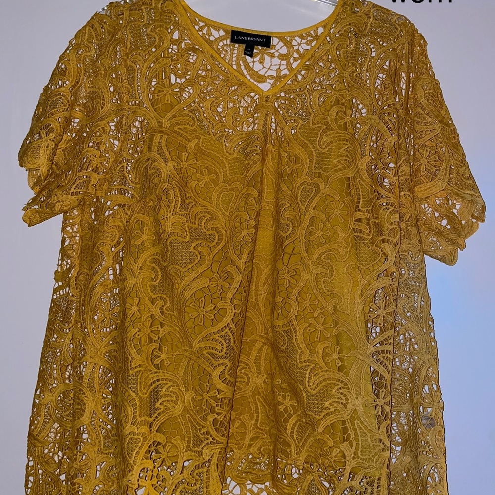 Lane Bryant Lace Top Size 20